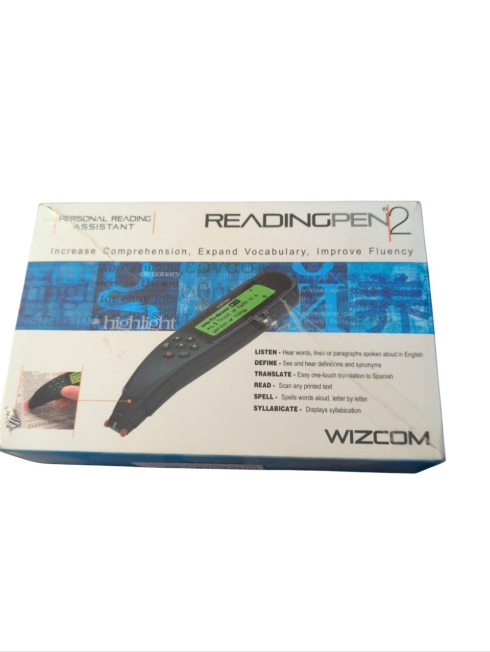 Wizcom ReadingPen2 Electronic Reading Pen